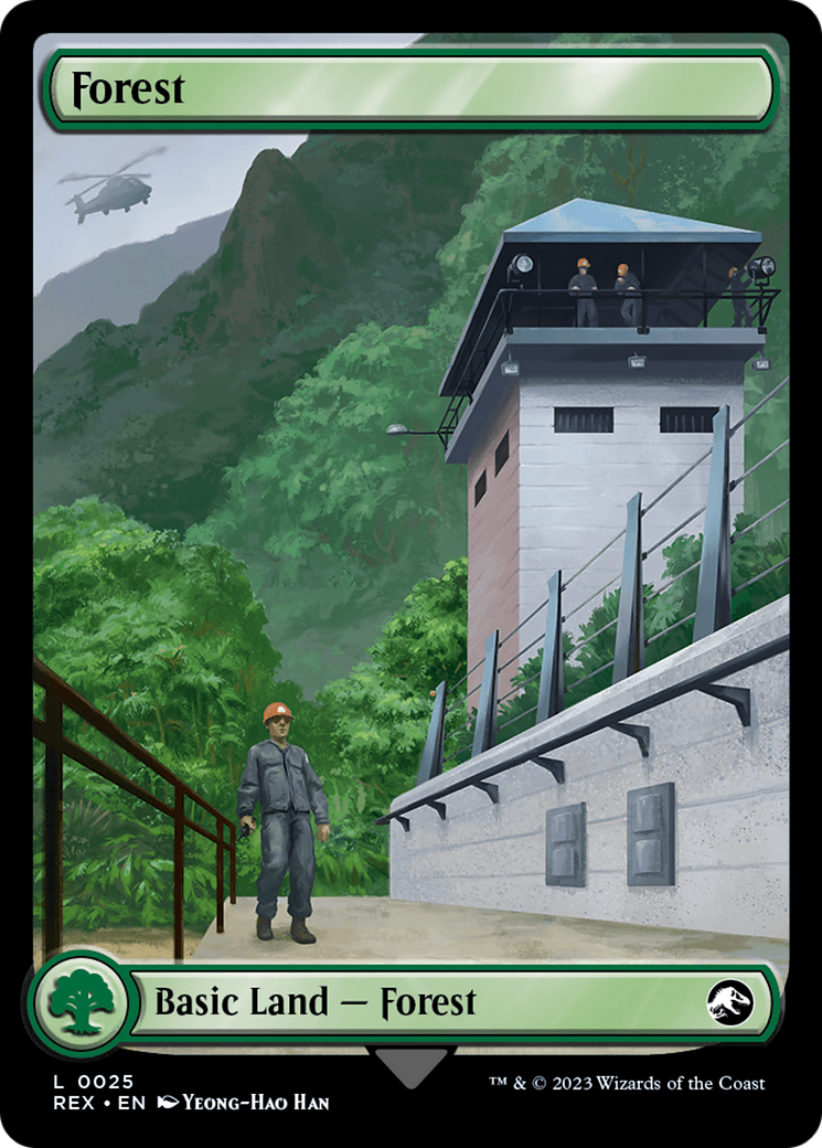 Forest (REX-025) - Jurassic World Collection Foil