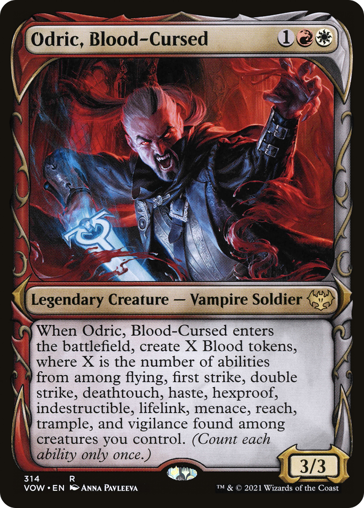Odric, Blood-Cursed (Showcase) [VOW - 314]