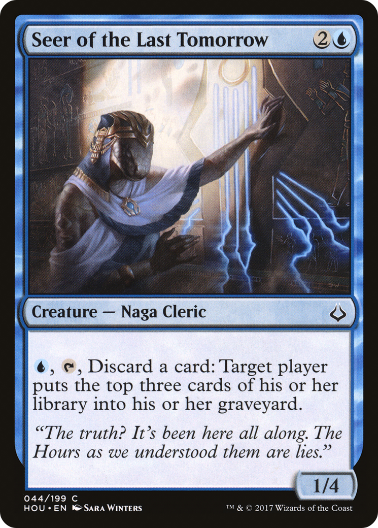 Seer of the Last Tomorrow [HOU - 44]