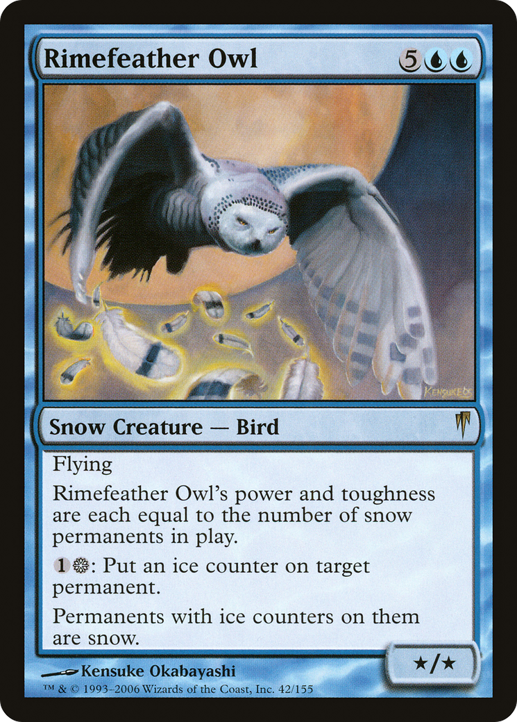 Rimefeather Owl [CSP - 42]