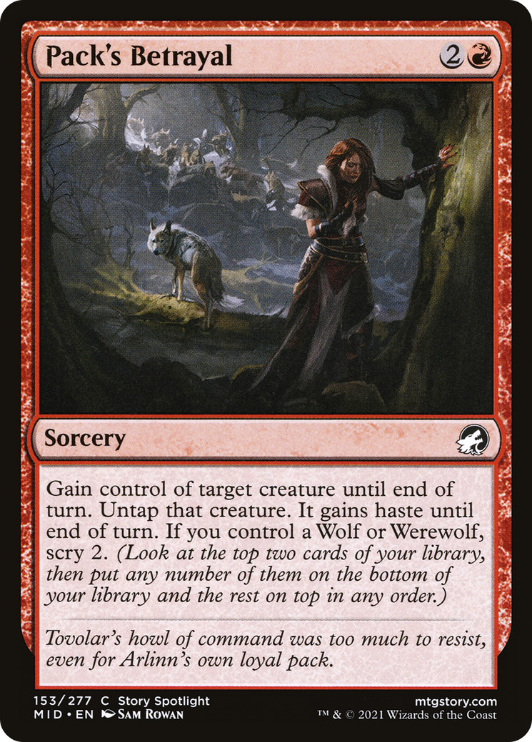 Pack's Betrayal [MID - 153]