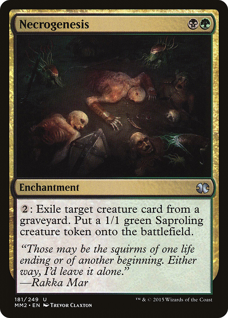 Necrogenesis (MM2-181) - Modern Masters 2015 Foil