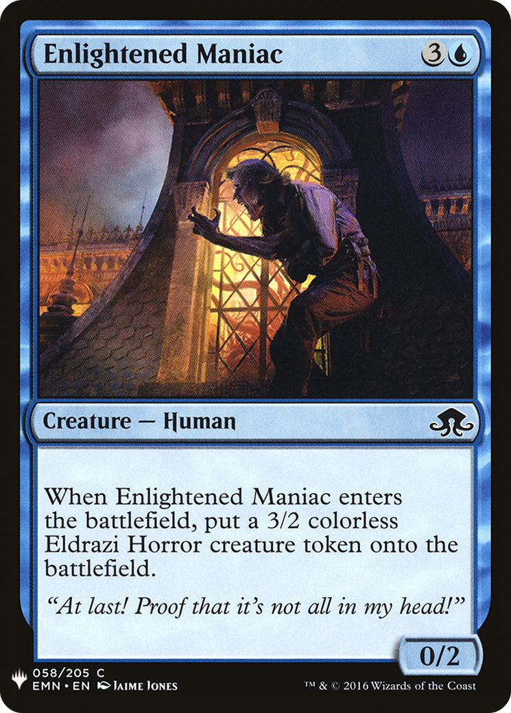 Enlightened Maniac [LIST - 58]
