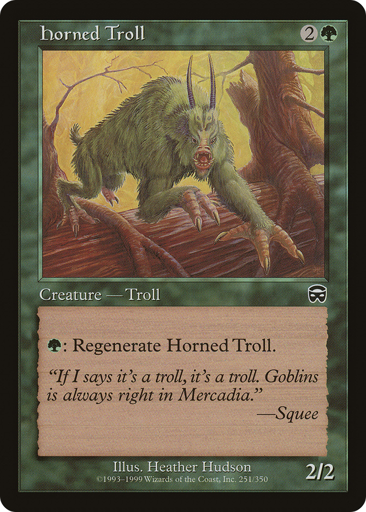 Horned Troll [MMQ - 251]