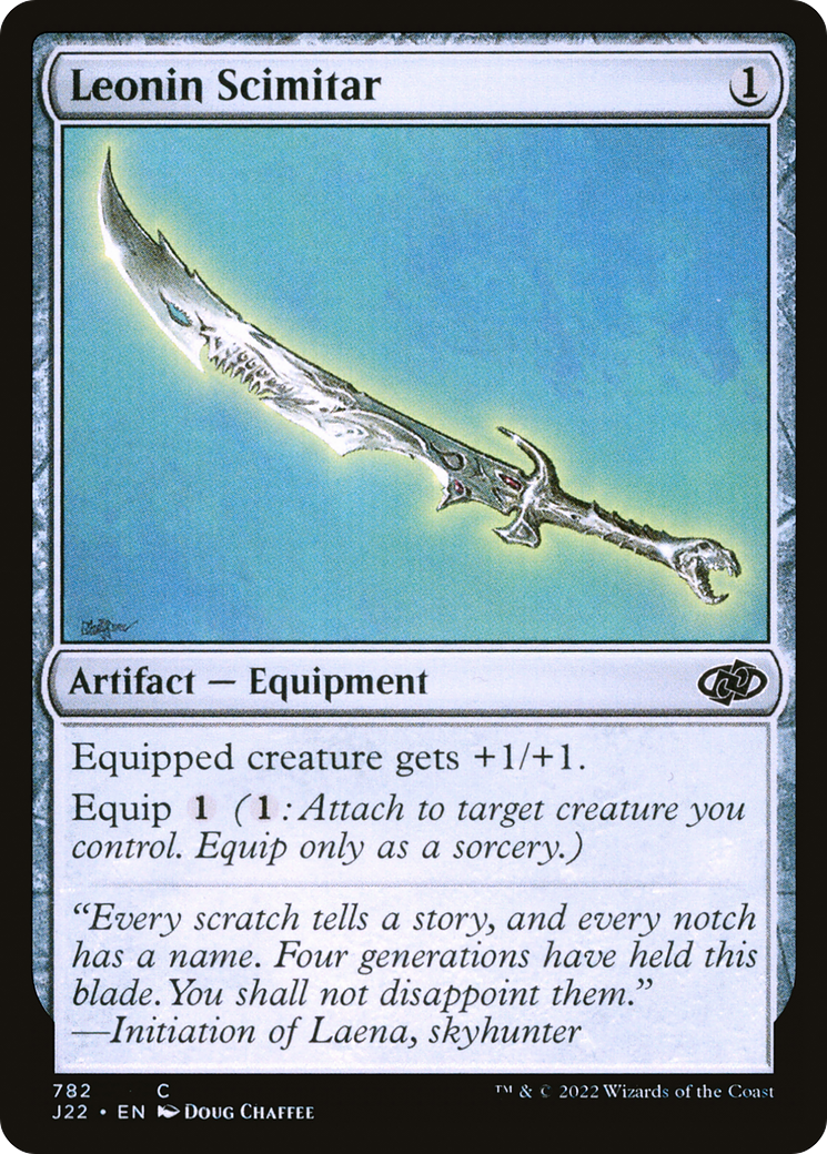 Leonin Scimitar [J22 - 782]