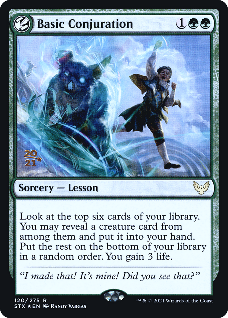 Basic Conjuration [PRE - 120]