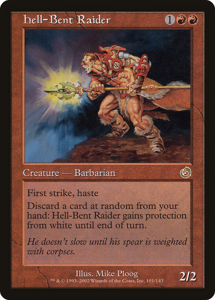 Hell-Bent Raider [TOR - 101]