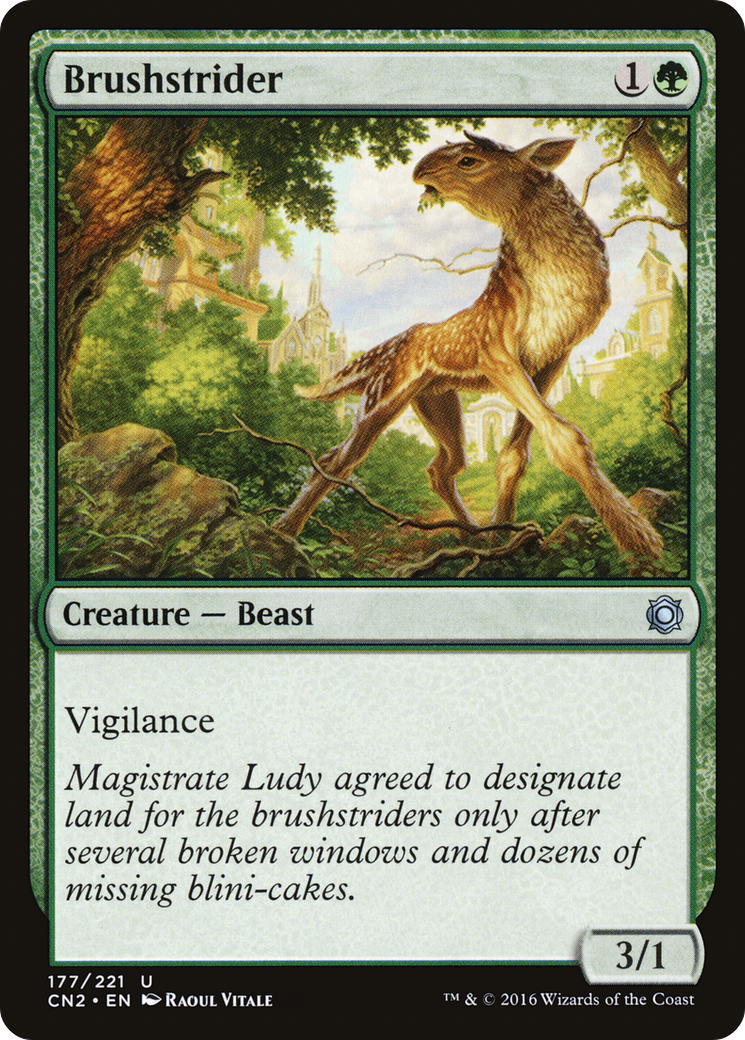 Brushstrider (CN2-177) - Conspiracy: Take the Crown Foil
