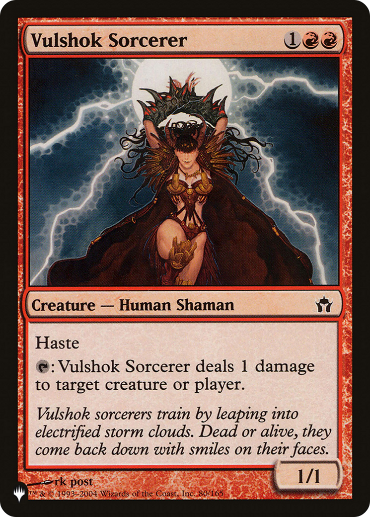 Vulshok Sorcerer [LIST - 80/165]