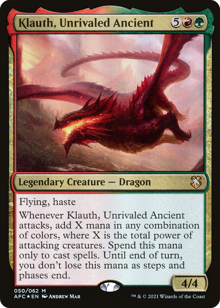 Klauth, Unrivaled Ancient [AFC - 50]