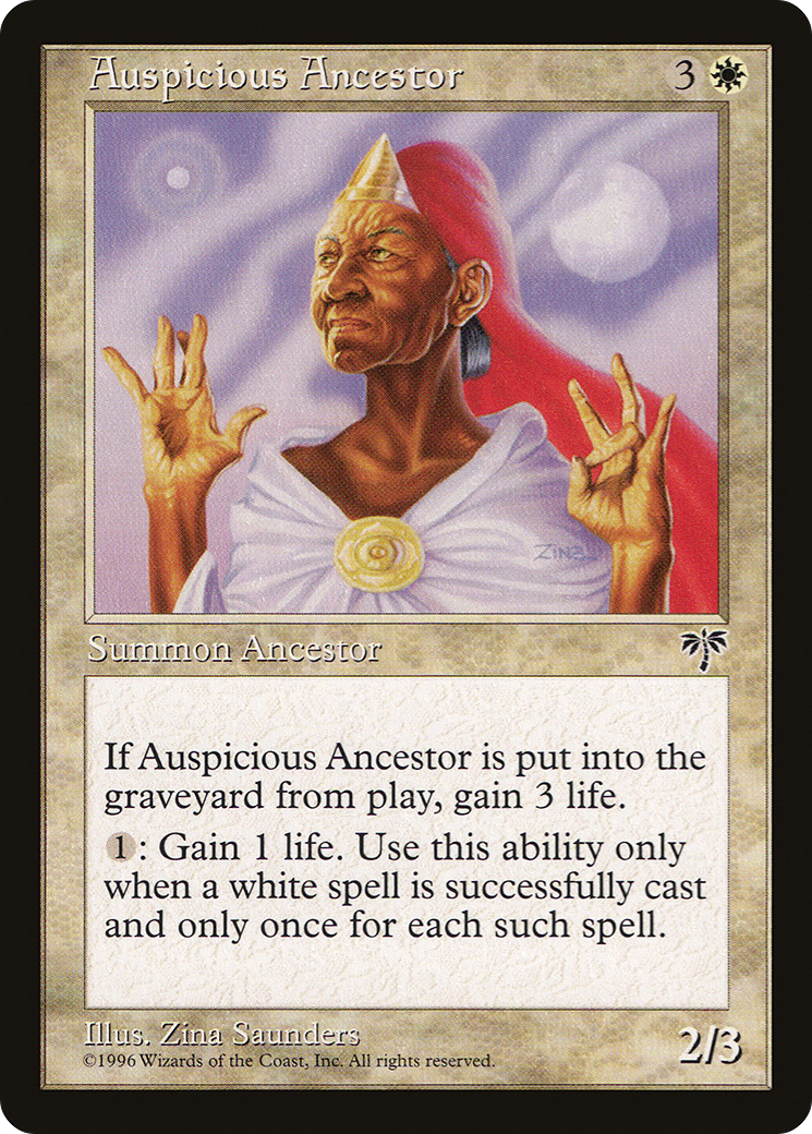 Auspicious Ancestor [MIR - N/A]