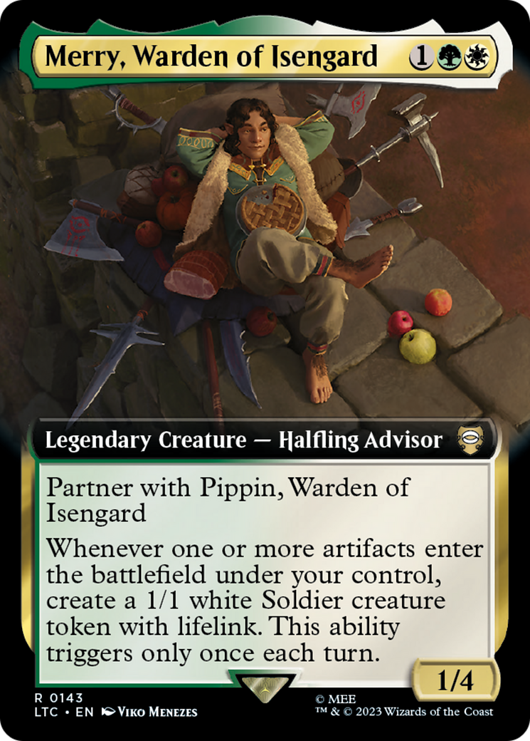 Merry, Warden of Isengard (Extended Art) [LTC - 143]
