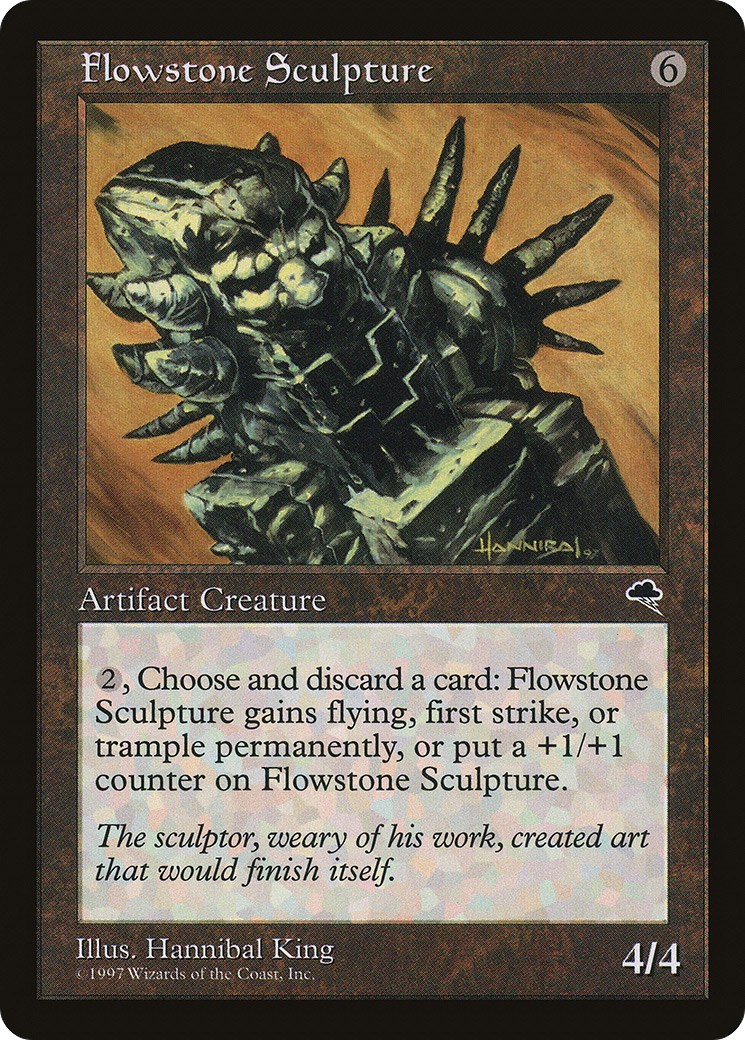 Flowstone Sculpture [TMP - 288]