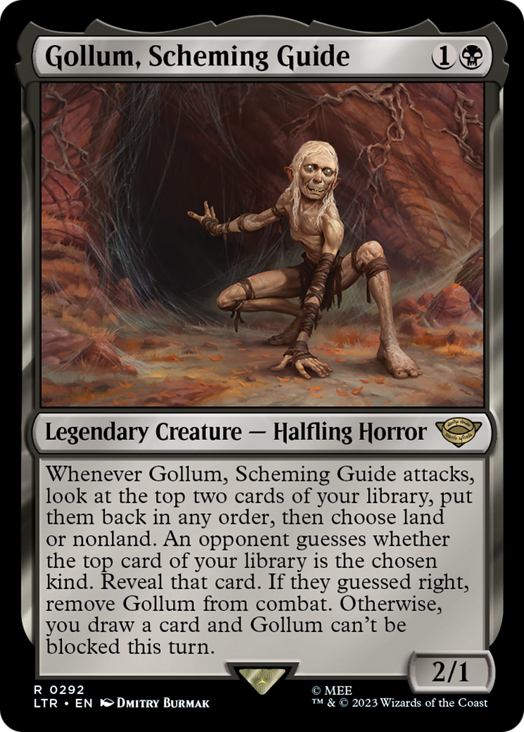 Gollum, Scheming Guide [LTR - 292]