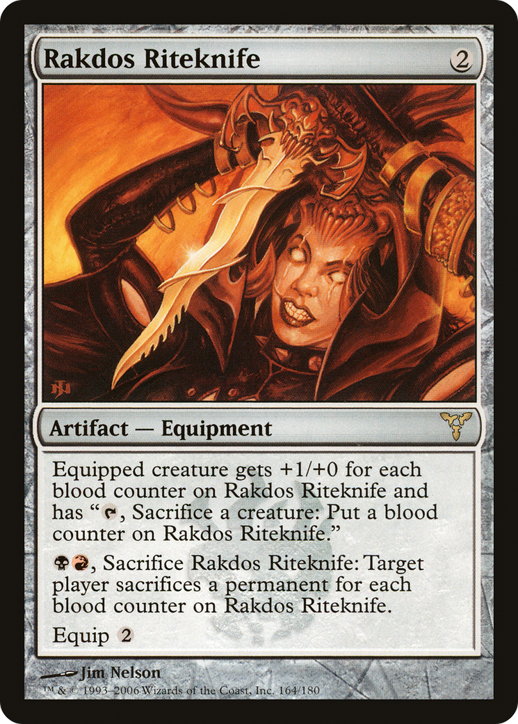 Rakdos Riteknife [DIS - 164]