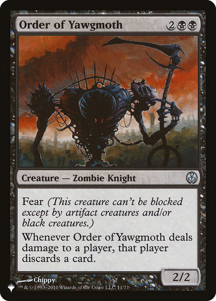 Order of Yawgmoth (DDE) [LIST - Nov-71]
