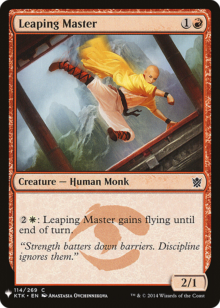 Leaping Master [LIST - 114]