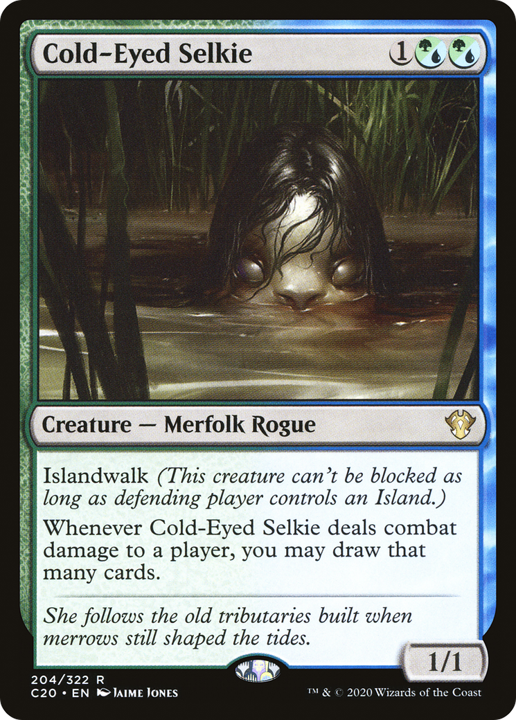 Cold-Eyed Selkie [C20 - 204]