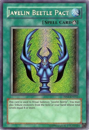 Javelin Beetle Pact (Secret Rare) [PP01 - PP01-EN012]