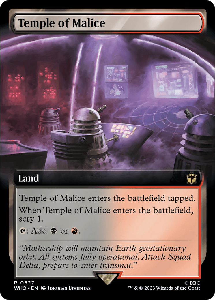 Temple of Malice (Extended Art) [WHO - 527]