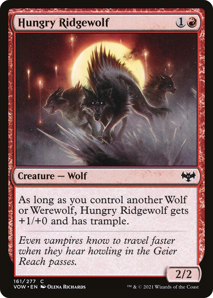 Hungry Ridgewolf [VOW - 161]