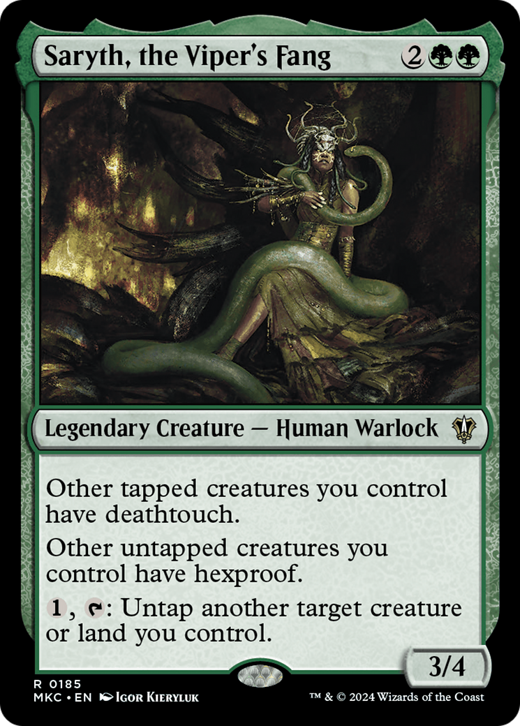 Saryth, the Viper's Fang [MKC - 185]