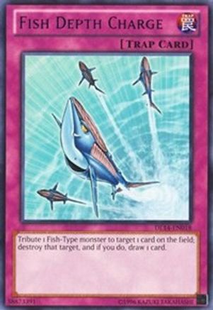 Fish Depth Charge (Purple) (DL14-EN018) - Duelist League Promo Unlimited