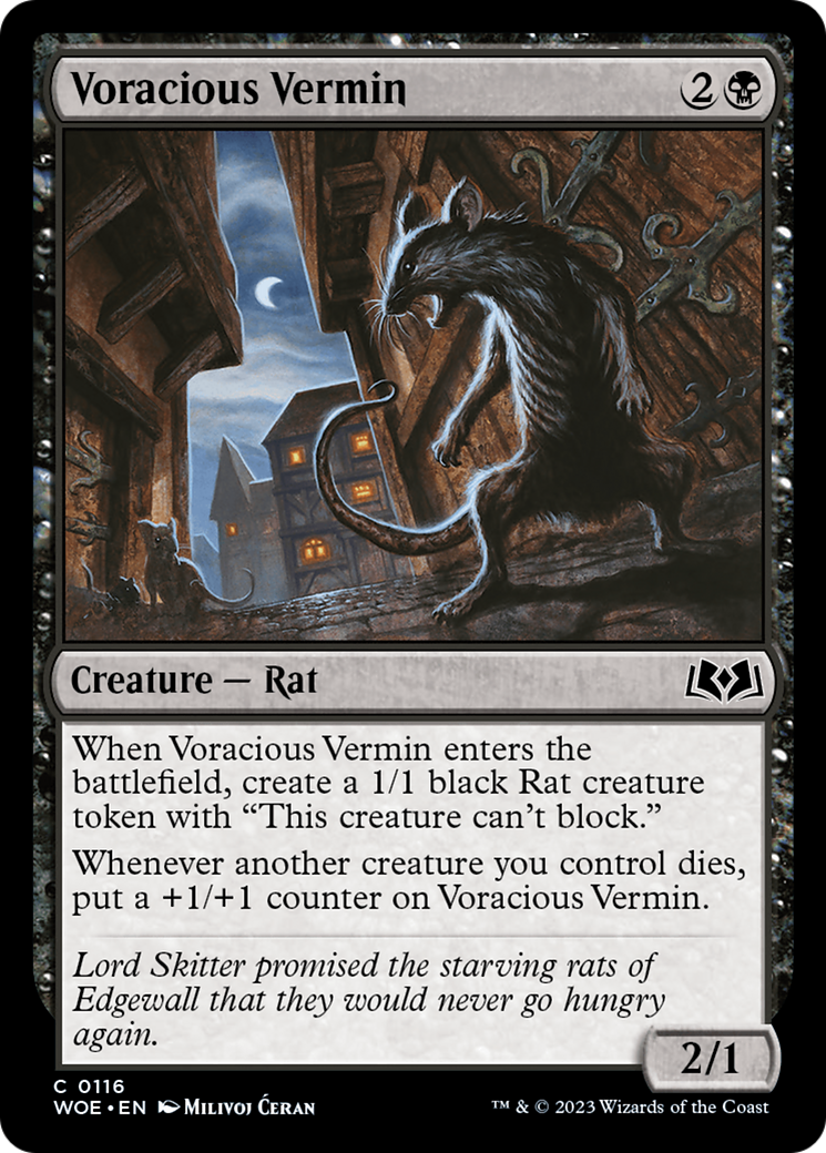 Voracious Vermin [WOE - 116]
