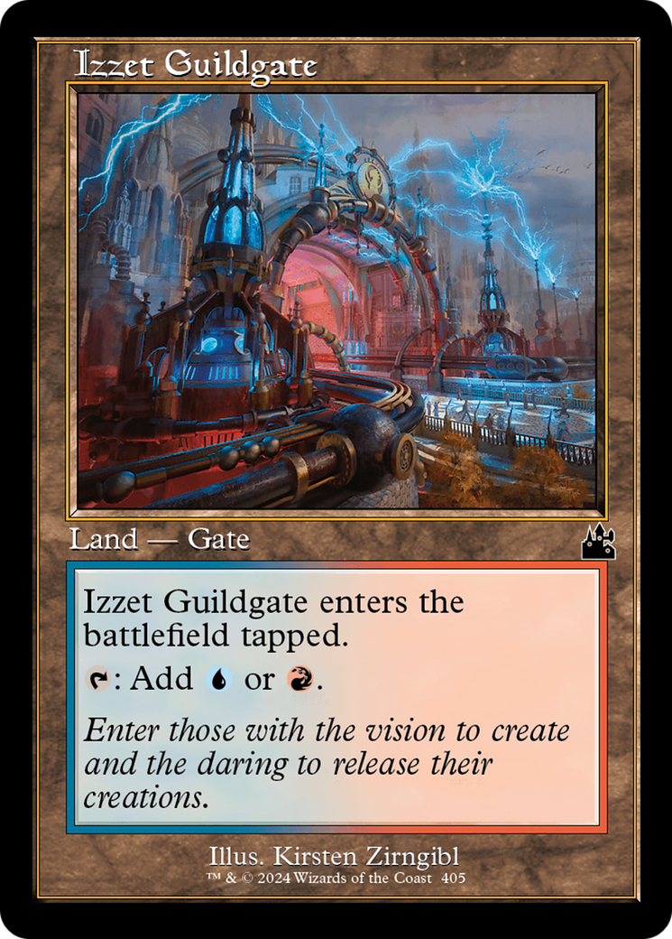 Izzet Guildgate (Retro Frame) [RVR - 405]
