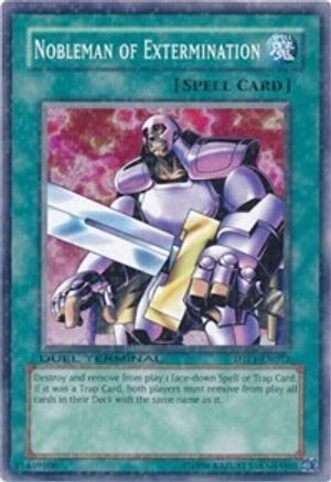 Nobleman of Extermination (DTP1-EN012) - Duel Terminal - Preview Limited