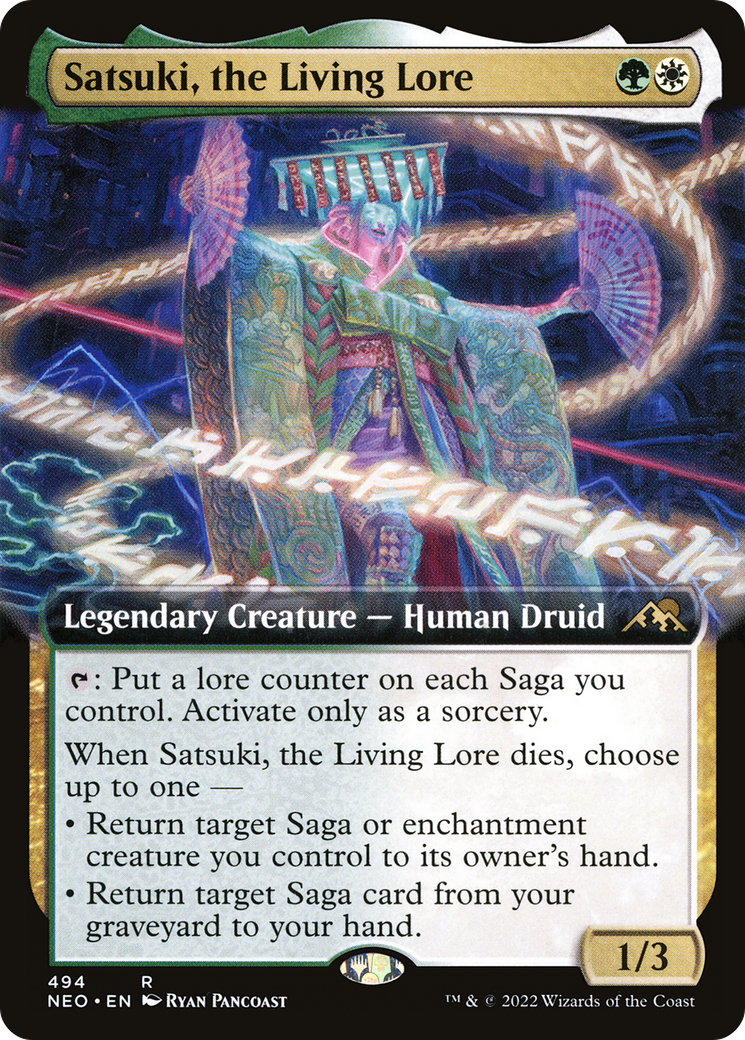 Satsuki, the Living Lore (Extended Art) [NEO - 494]