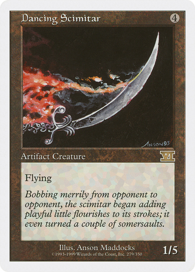 Dancing Scimitar [6ED - 279]