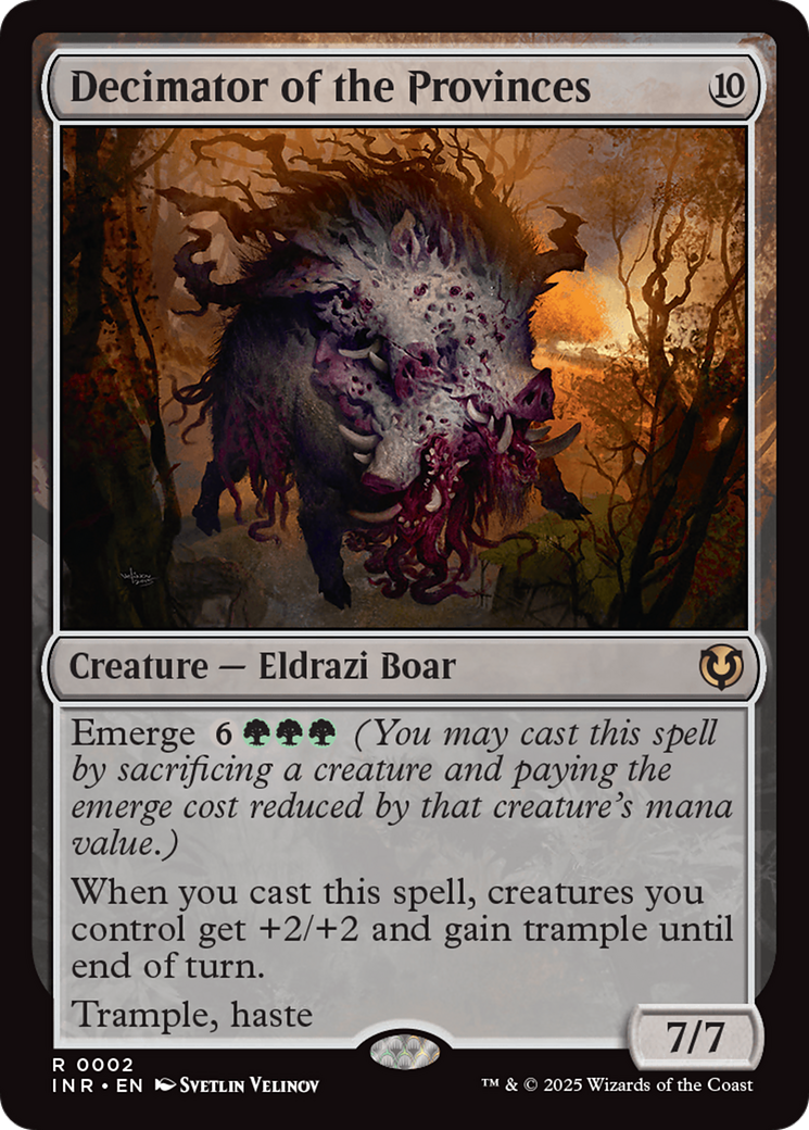 Decimator of the Provinces [INR - 2]