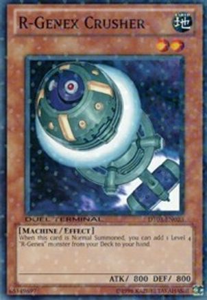 R-Genex Crusher (DT03-EN023) - Duel Terminal 3 Limited