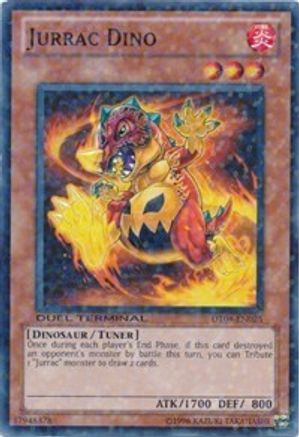 Jurrac Dino (DT04-EN025) - Duel Terminal 4 Limited