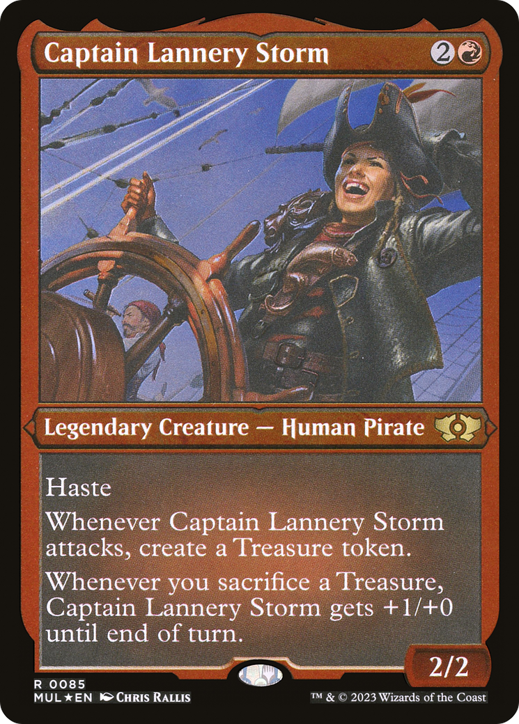 Captain Lannery Storm (Foil Etched) [MUL - 85]