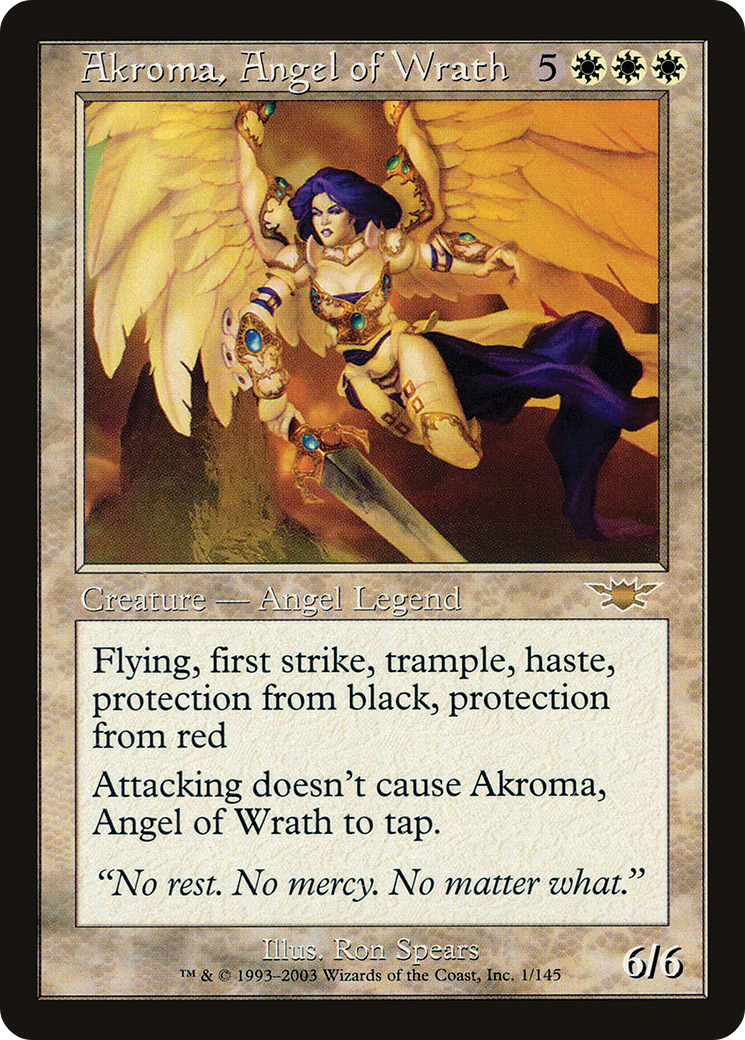 Akroma, Angel of Wrath [LGN - 1]