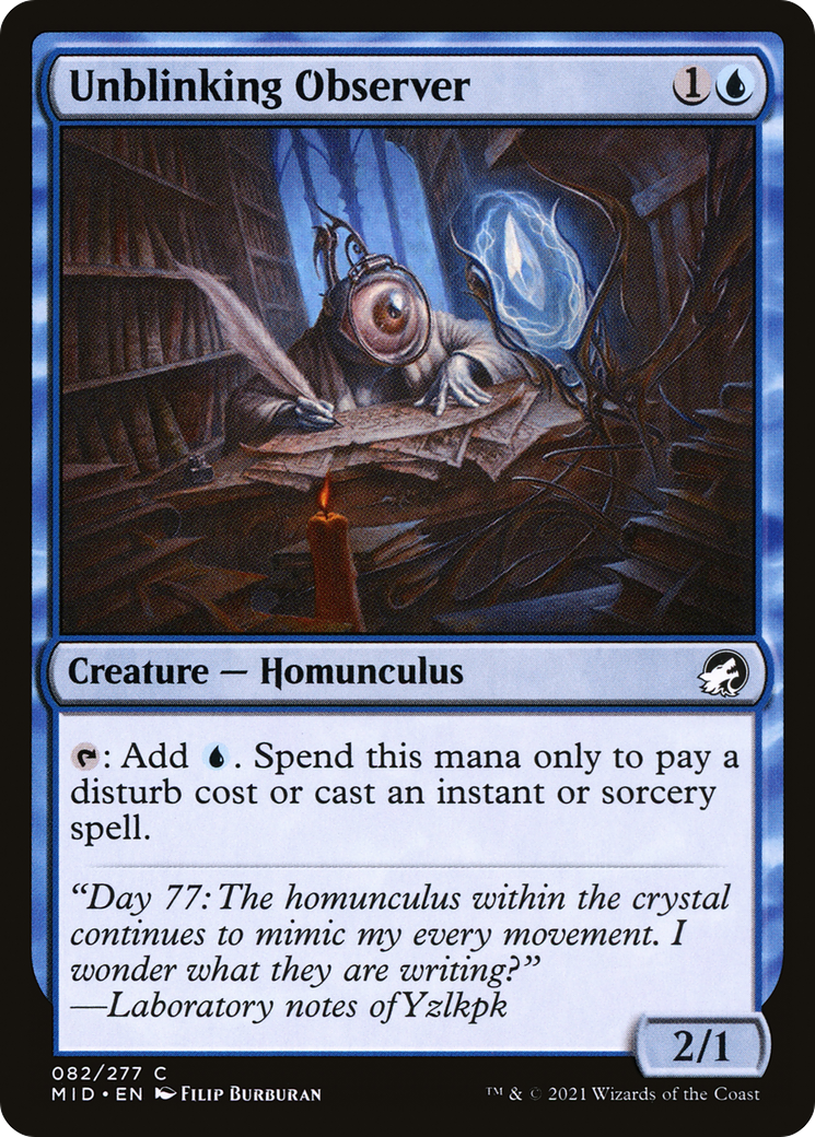 Unblinking Observer [MID - 82]