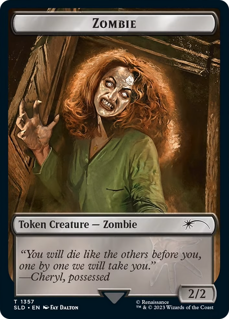 Zombie Token (SLD-1357) - Secret Lair Drop Foil