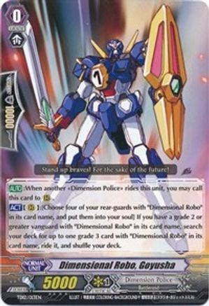 Dimensional Robo, Goyusha (TD12/013EN) - Trial Deck 12: Dimensional Brave Kaiser