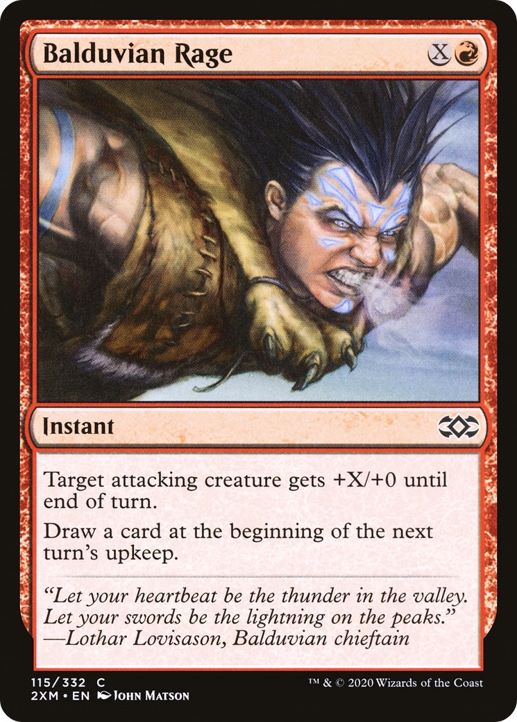 Balduvian Rage [2XM - 115]