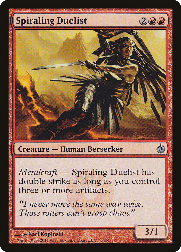 Spiraling Duelist [MBS - 76]