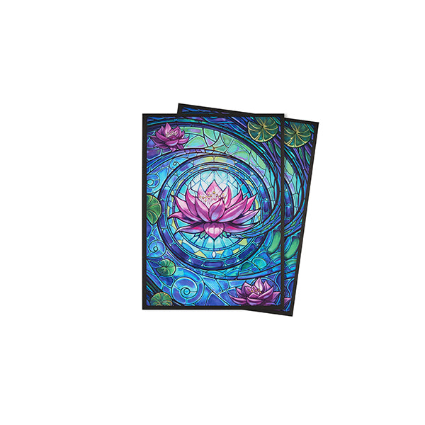 Standard Stained Glass Deck Sleeves 100ct - Blossom Grace