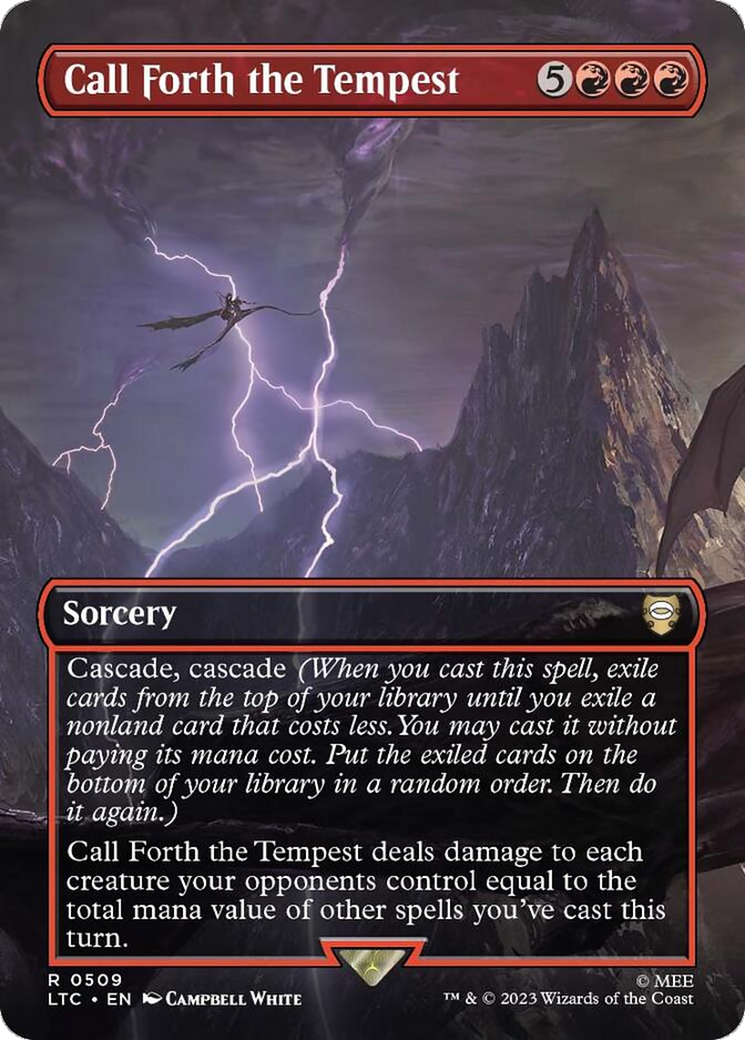 Call Forth the Tempest (Borderless) [LTC - 509]