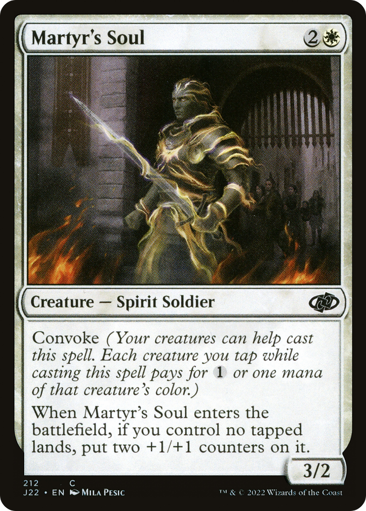 Martyr's Soul [J22 - 212]