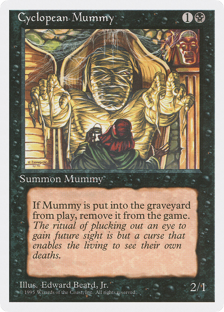 Cyclopean Mummy [4ED - N/A]