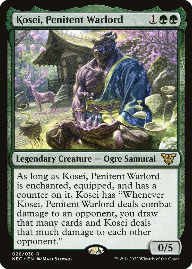 Kosei, Penitent Warlord [NEC - 26]