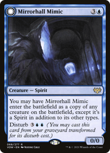 Mirrorhall Mimic (VOW-068) - Innistrad: Crimson Vow: (Double Faced Transform) Foil