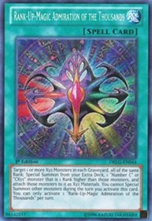 Rank-Up-Magic Admiration of the Thousands (DRLG-EN044) - Dragons of Legend 1st Edition
