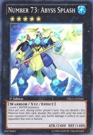 Number 73: Abyss Splash (DRLG-EN040) - Dragons of Legend Unlimited